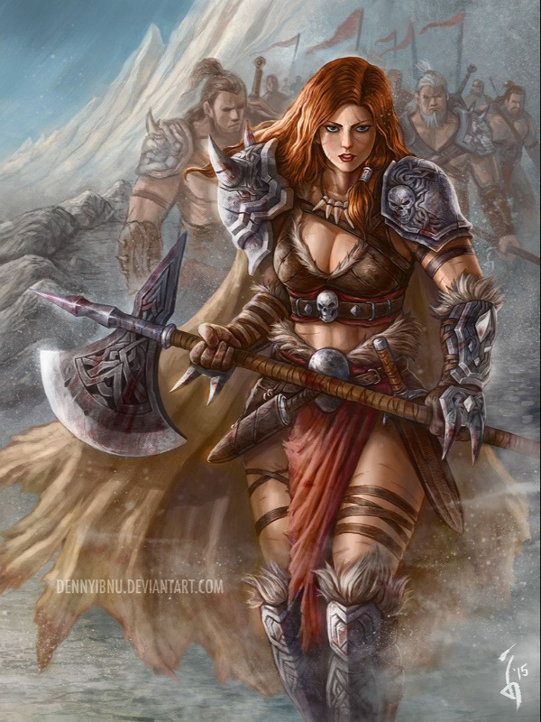 Barbarian Maiden