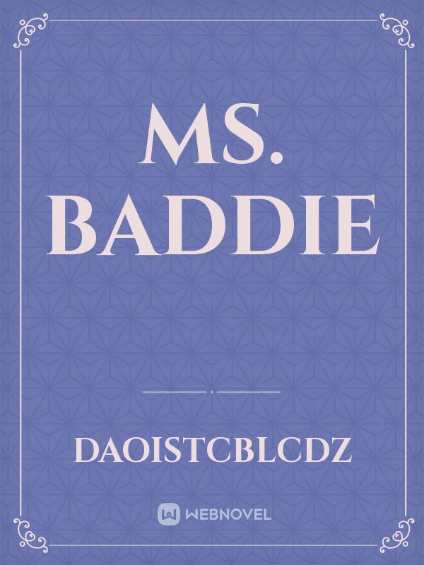 ms. baddie Book