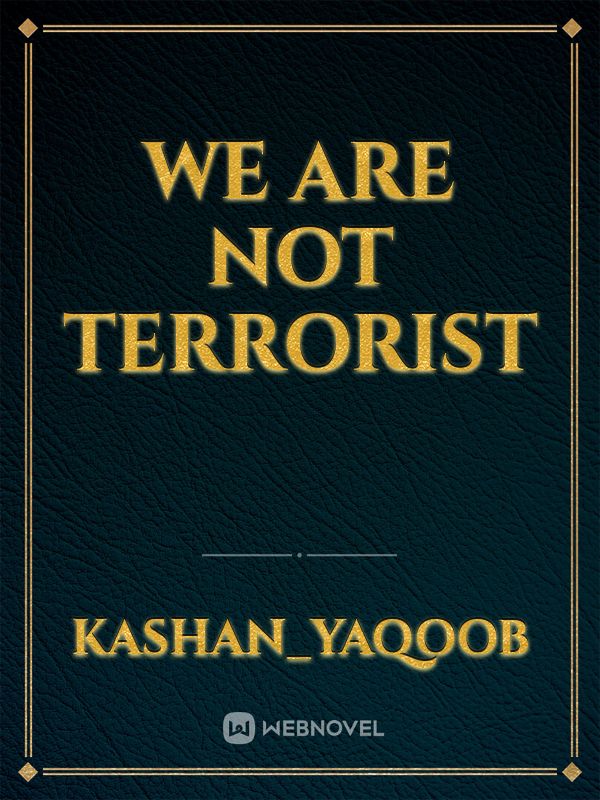 we are not terrorist Book