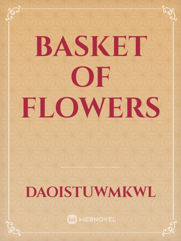 Basket Of Flowers Book