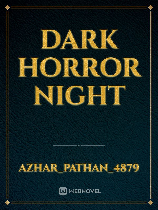 Dark Horror night Book
