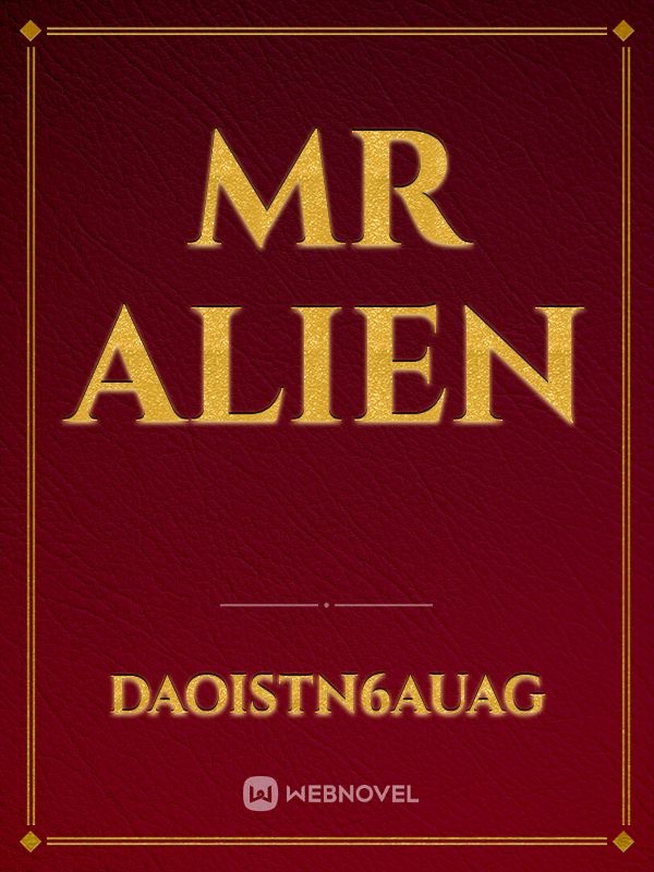 Mr Alien Book
