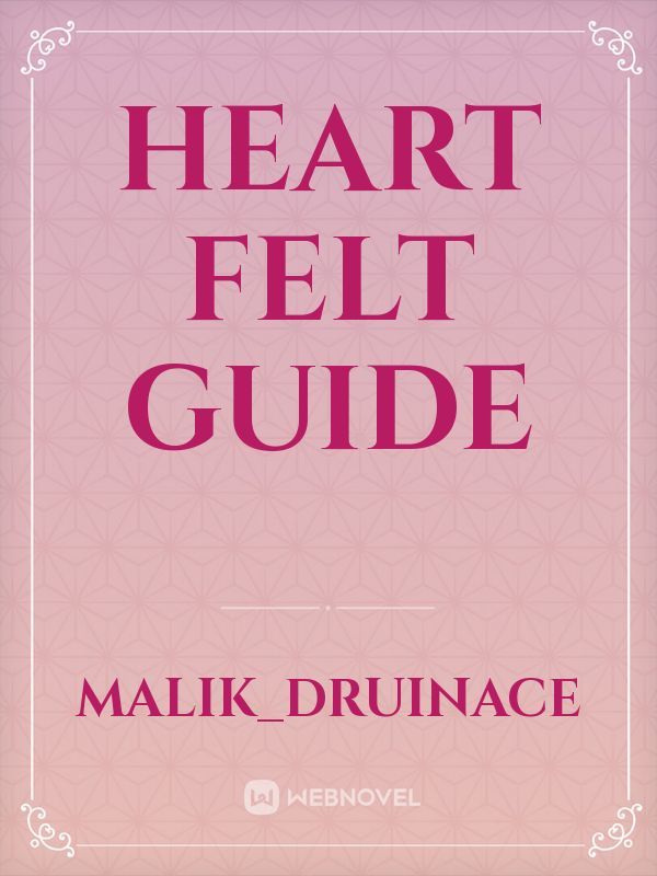 heart felt guide Book