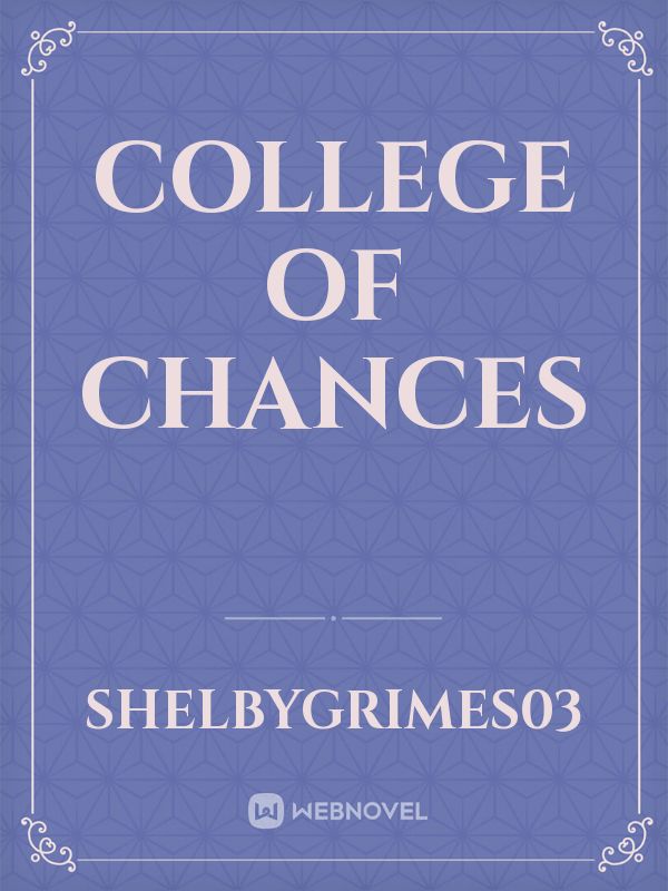 College of Chances Book
