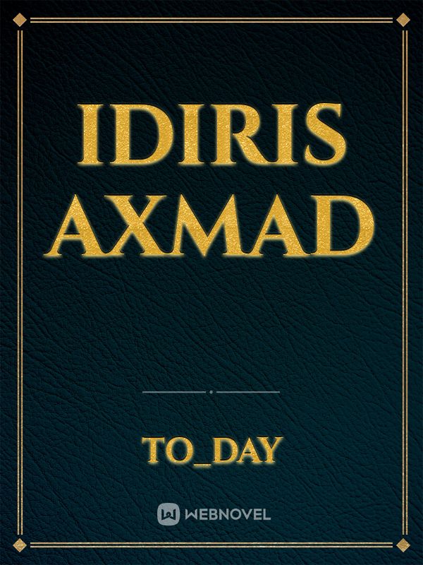 IDIRIS AXMAD Book