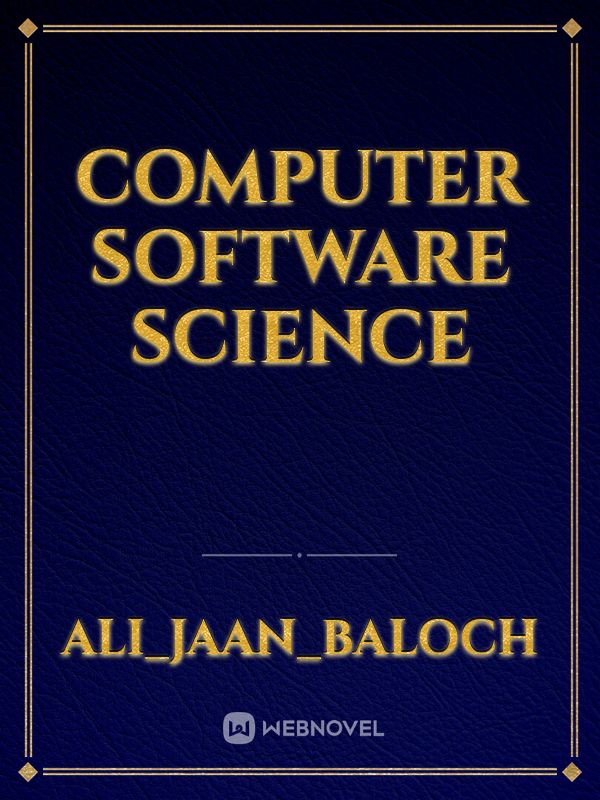 Computer software science Book