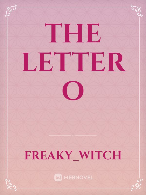 The Letter O Book