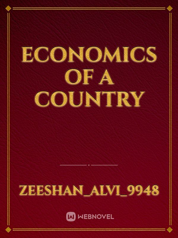 Economics of a country Book