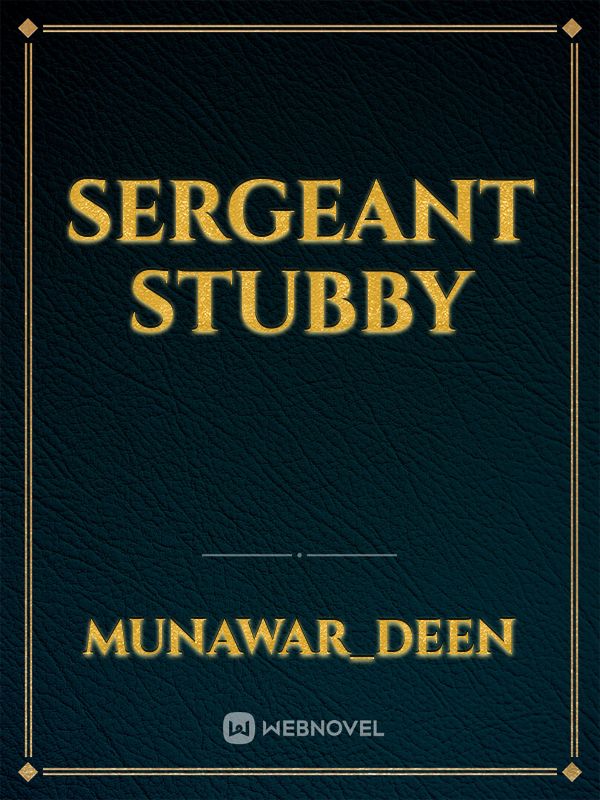 Sergeant Stubby Book