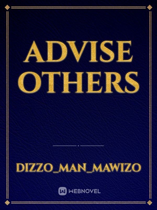 Advise others Book
