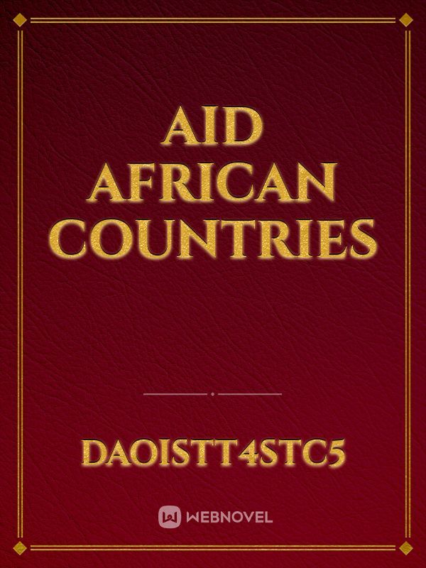 Aid African countries