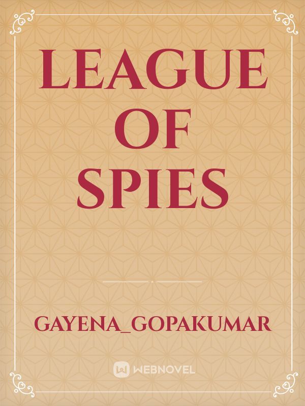 League of Spies Book