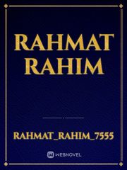 Rahmat Rahim Book
