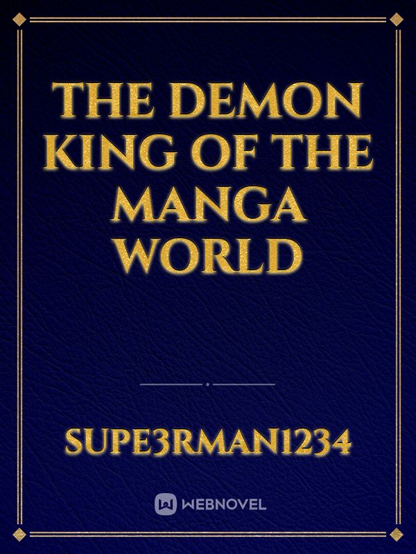 The Demon King of the Manga World Book