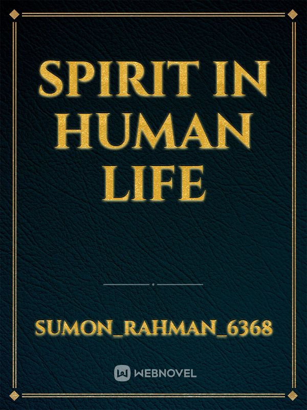 Spirit in human life Book