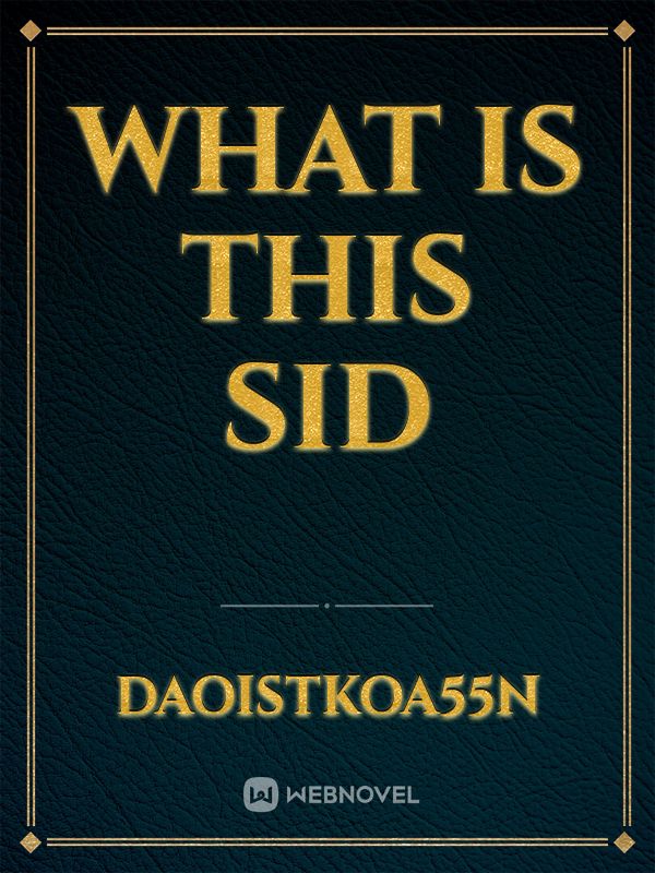 What is this Sid Book