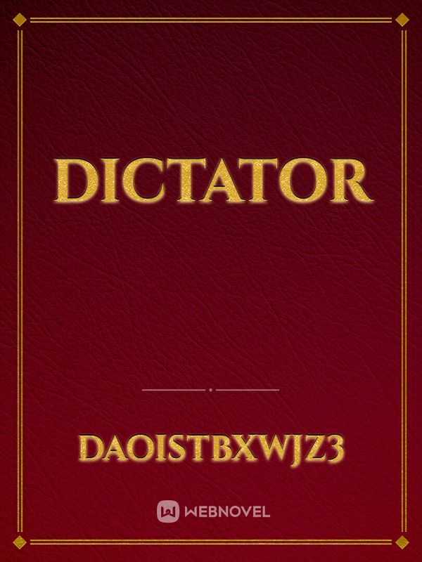 Dictator Book
