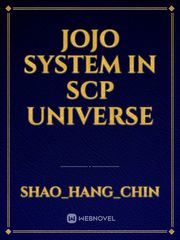 Jojo system in SCP universe Book