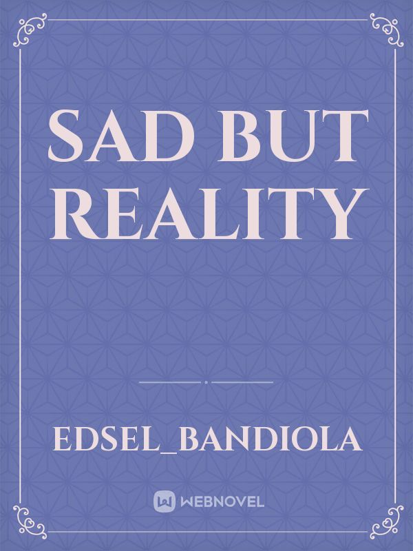 Sad but reality Book