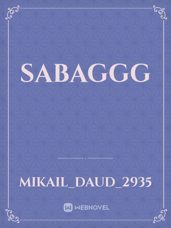 Sabaggg