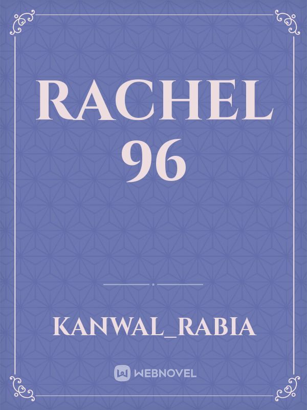 Rachel 96 Book