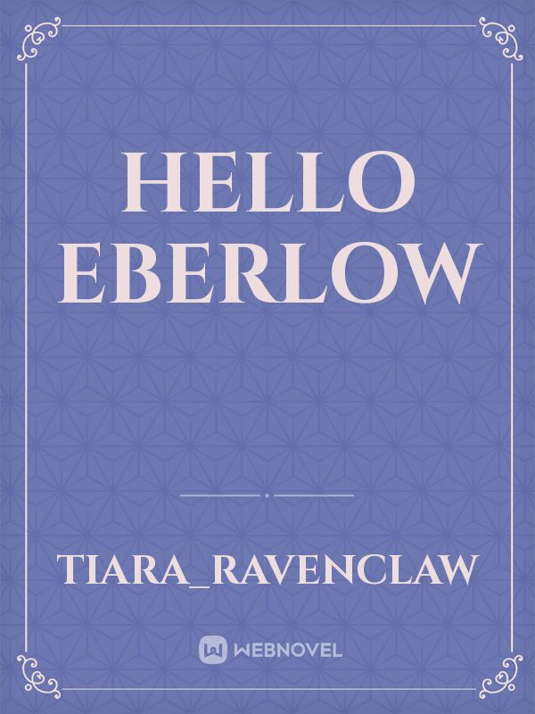 hello eberlow Book