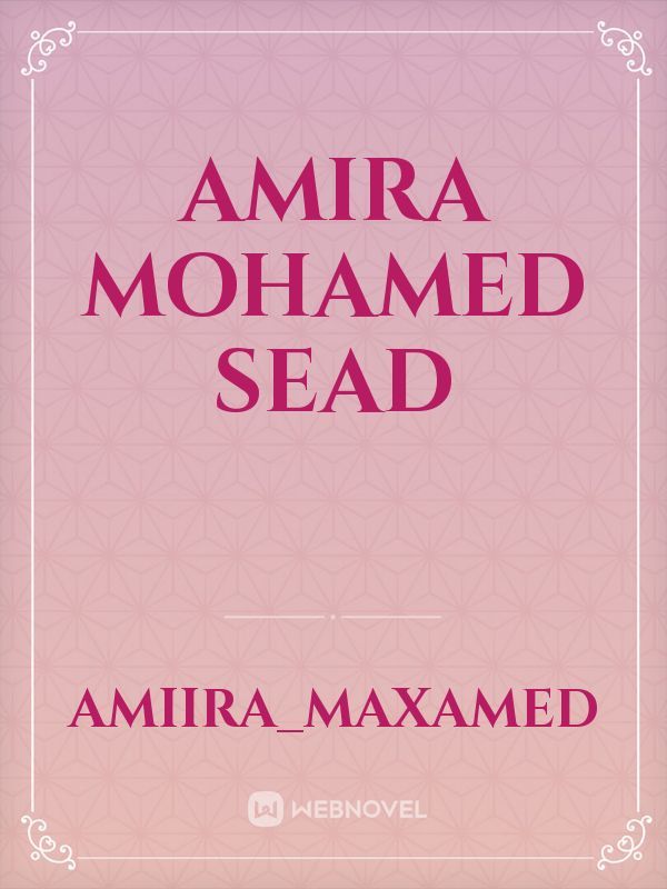 Amira Mohamed sead