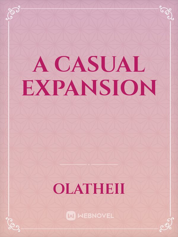 A Casual Expansion Book
