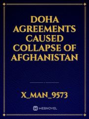 Doha agreements caused collapse of afghanistan Book