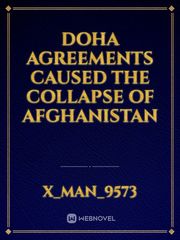 Doha agreements caused the collapse of Afghanistan Book