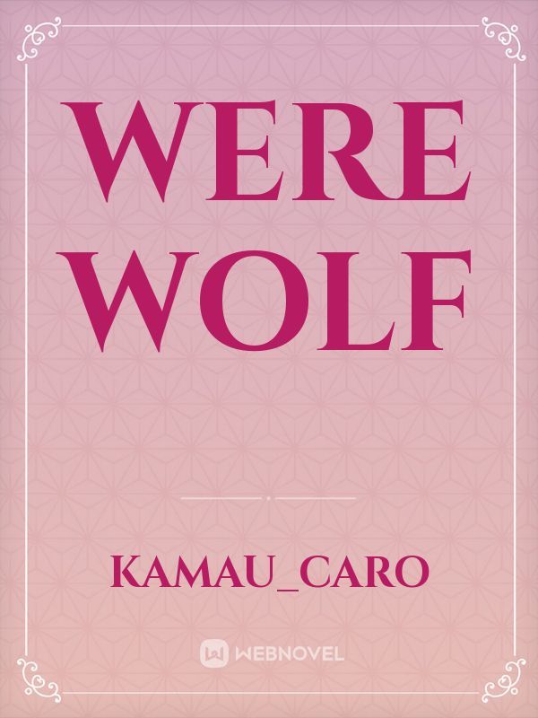 Were wolf Book