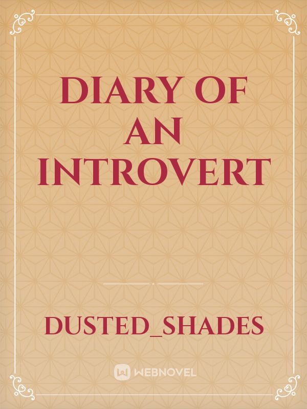 Diary of an Introvert Book