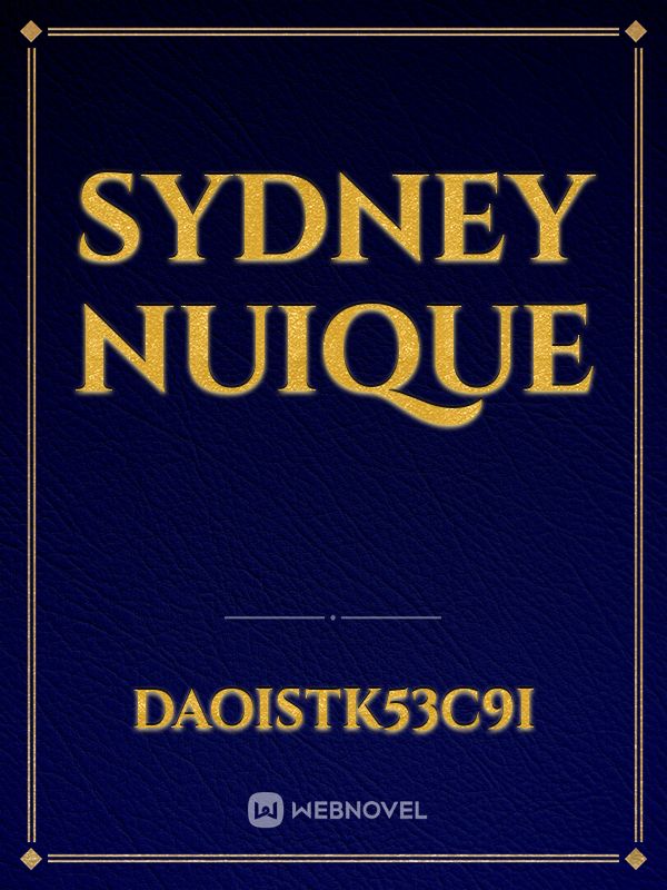 Sydney Nuique Book