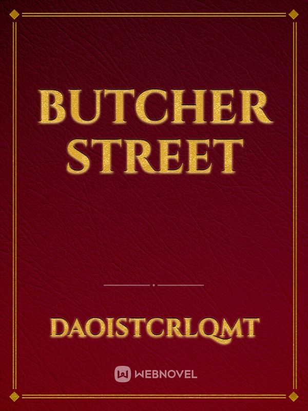 Butcher Street Book