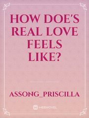 How doe's real love feels like? Book