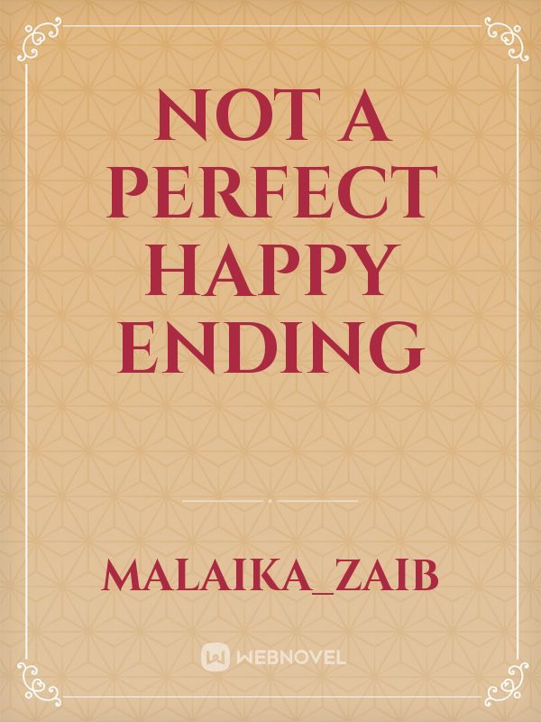 Not a perfect happy ending