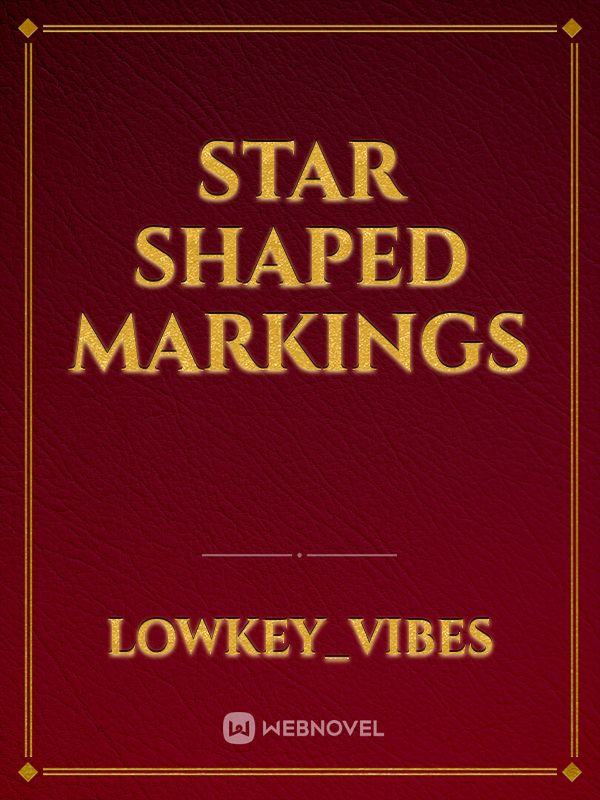 Star Shaped Markings Book