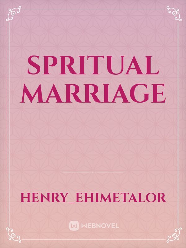 Spritual Marriage Book