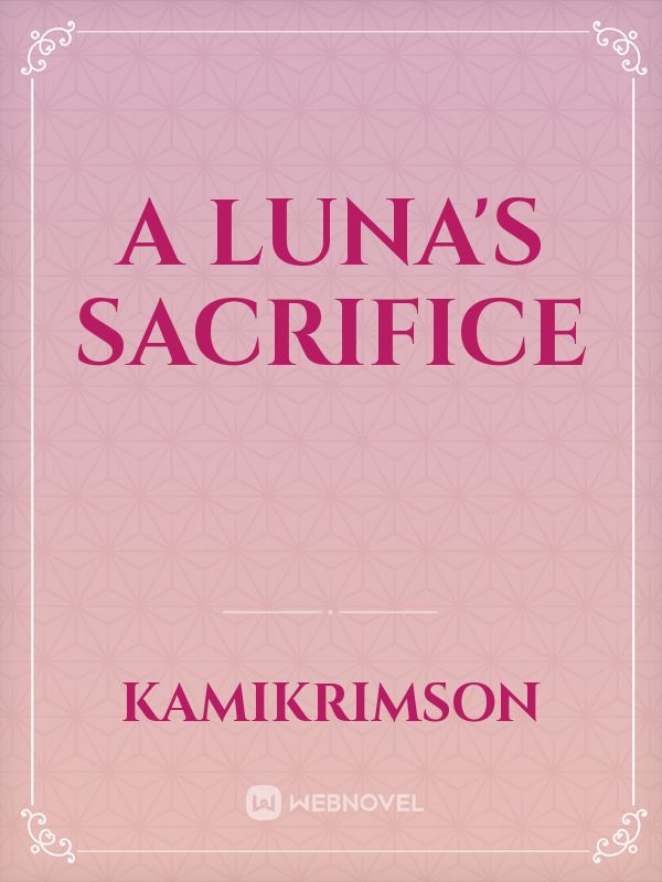 A Luna's Sacrifice Book