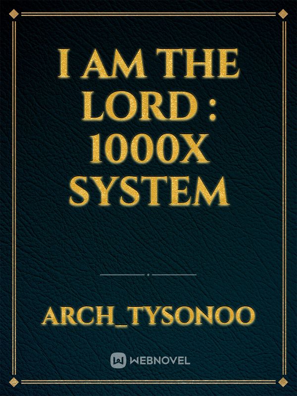I am The Lord : 1000x system Book