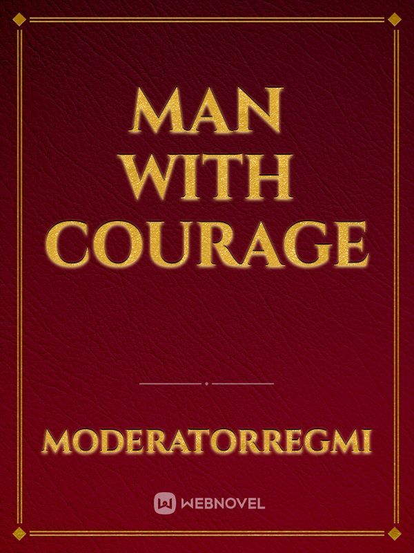 Man with courage Book