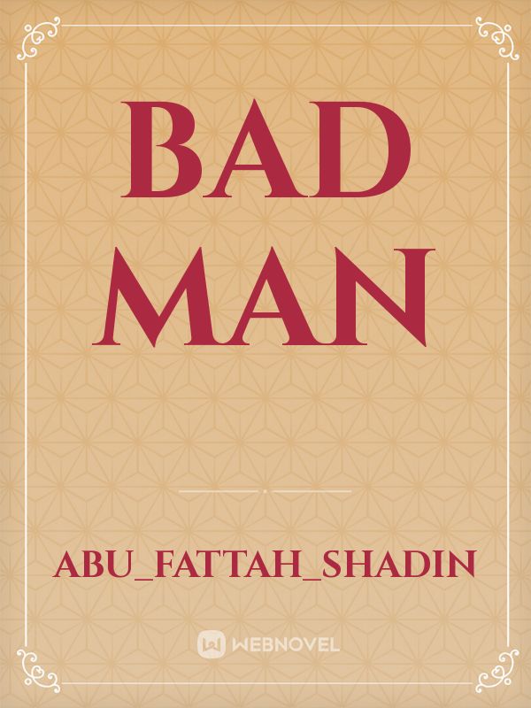 Bad man Book