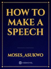 How to make a speech Book