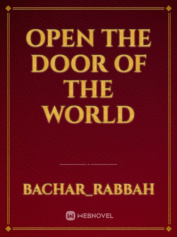 Open the door of the world Book