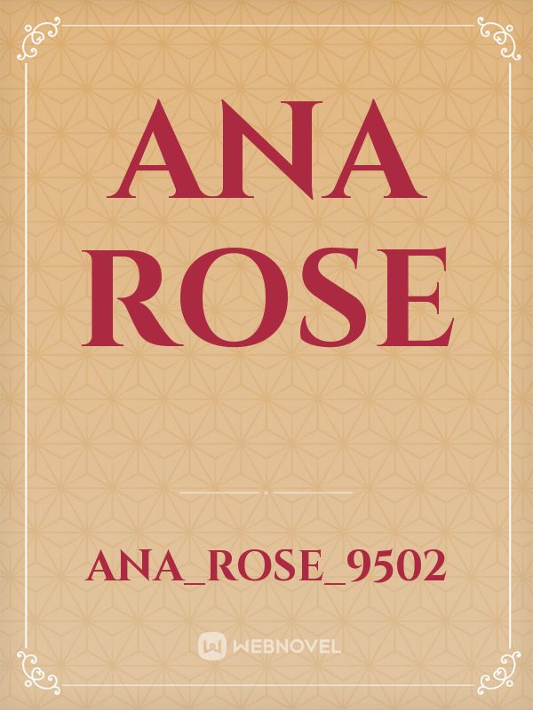 ana rose Book