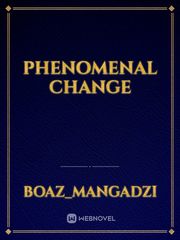 Phenomenal change Book