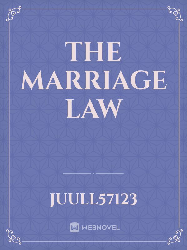 The marriage law Book