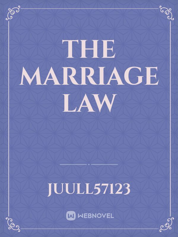 The marriage law