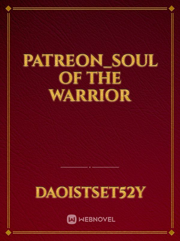 Patreon_Soul of the Warrior