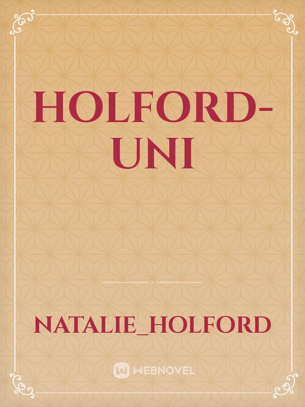 Holford-Uni Book